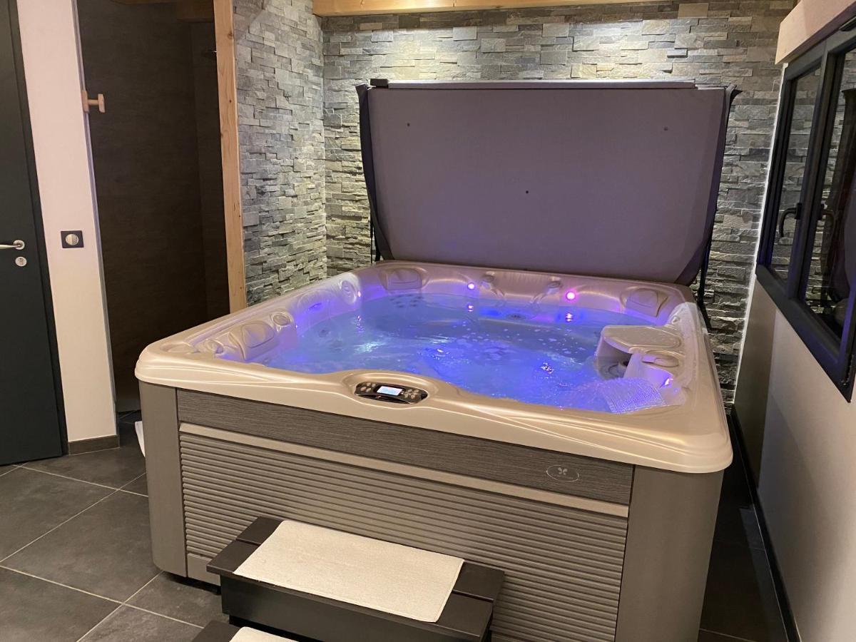 Gite De Charme Avec Jacuzzi #Calme #Cosy Viuz-en-Sallaz المظهر الخارجي الصورة