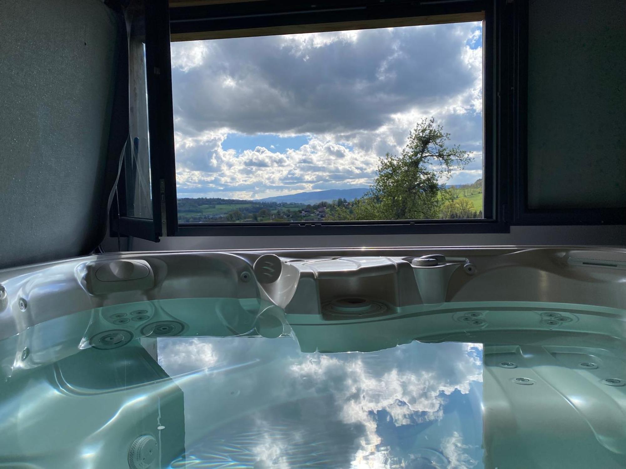 Gite De Charme Avec Jacuzzi #Calme #Cosy Viuz-en-Sallaz المظهر الخارجي الصورة